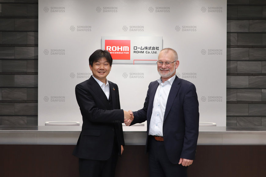 Un partenariat pour un véritable approvisionnement multisource : les modules de puissance Semikron Danfoss avec les IGBT de ROHM